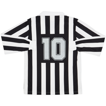 1991-92 Juventus Basic Home L/S Shirt #10 - 6/10 - (L)