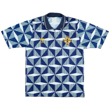 1990-92 Northern Ireland Away Shirt - 7/10 - (S)