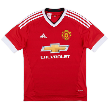 2015-16 Manchester United Home Shirt - 6/10 - (XL.Boys)