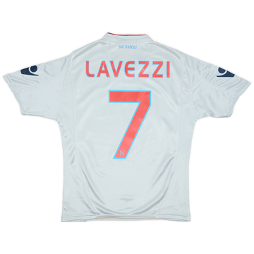 2009-10 Napoli Away Shirt Lavezzi #7 - 9/10 - (XS)