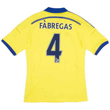 2014-15 Chelsea Away Shirt Fabregas #4 (S)
