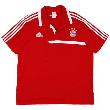 2013-14 Bayern Munich adidas Polo Shirt - 9/10 - (3XL)