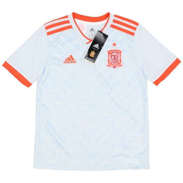 2018-19 Spain Away Shirt (S.Boys)
