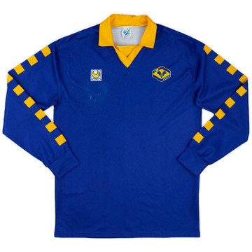 1991-92 Hellas Verona Home L/S Shirt - 6/10 - (XL)