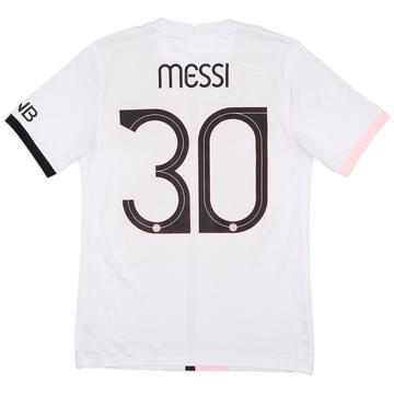 2021-22 Paris Saint-Germain Away Shirt Messi #30 - 6/10 - (S)