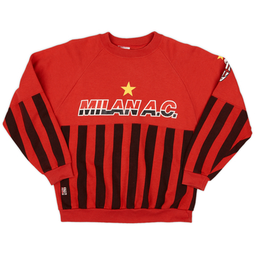 1990-91 AC Milan Le Felpe Dei Grandi Club Sweat Top - 6/10 - (M)