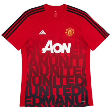 2016-17 Manchester United adidas Training Shirt - 8/10 - (XL)