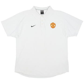 2002-03 Manchester United Nike Polo Shirt - 6/10 - (M)