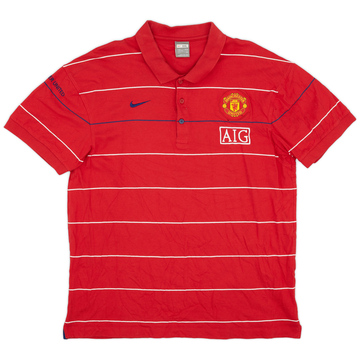 2008-09 Manchester United Nike Polo Shirt - 5/10 - (XXL)