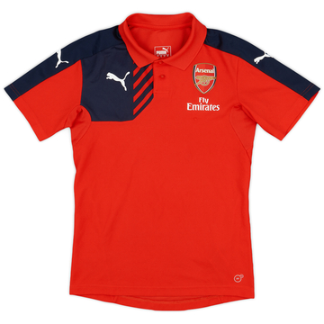 2015-16 Arsenal Puma Polo Shirt - 9/10 - (S)