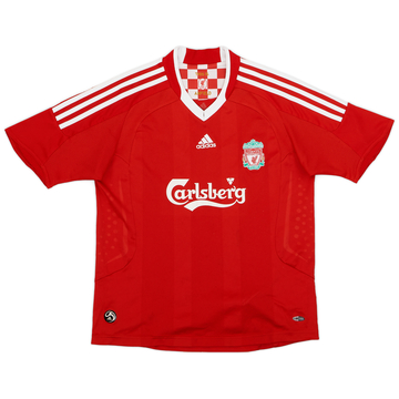 2008-10 Liverpool Home Shirt - 6/10 - (L.Boys)