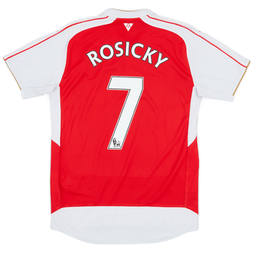 2015-16 Arsenal Home Shirt Rosicky #7 - 7/10 - (S)