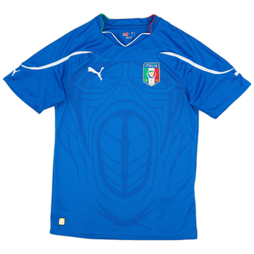 2010-12 Italy Authentic Home Shirt - 5/10 - (M)