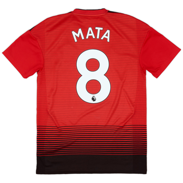 2018-19 Manchester United Home Shirt Mata #8 - 6/10 - (S)