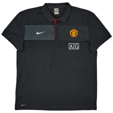 2009-10 Manchester United Nike Polo Shirt - 9/10 - (XXL)