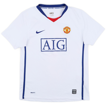2008-10 Manchester United Away Shirt - 7/10 - (XL.Boys)