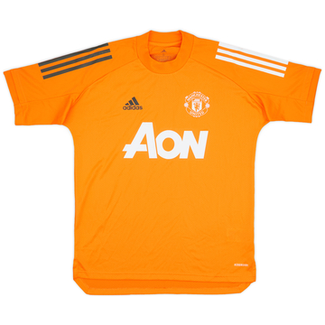 2020-21 Manchester United adidas Player Issue Training Shirt - 8/10 - (S)