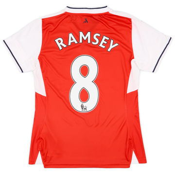 2016-17 Arsenal Home Shirt Ramsey #8 (Women's S)