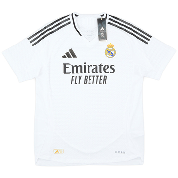 2024-25 Real Madrid Authentic Home Shirt