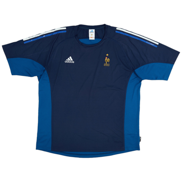 2001-02 France adidas Training Shirt - 8/10 - (XXL)