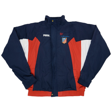 1996-98 Atletico Madrid Puma Track Jacket - 9/10 - (L)