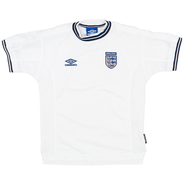 1999-01 England Home Shirt - 5/10 - (L.Boys)