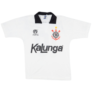 1990 Corinthians Home Shirt #10 - 9/10 - (L)