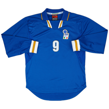 1996-97 Italy Match Issue Home L/S Shirt #9