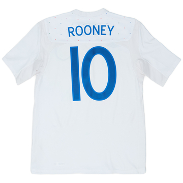 2010-11 England Home Shirt Rooney #10 - 6/10 - (M)