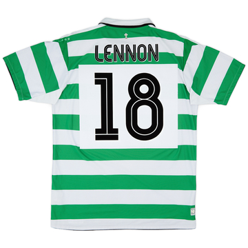 2004-05 Celtic Home Shirt Lennon #18 - 6/10 - (L)