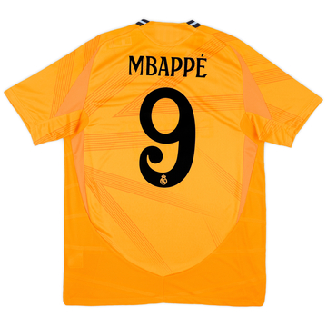 2024-25 Real Madrid Authentic Away Shirt Mbappe #9