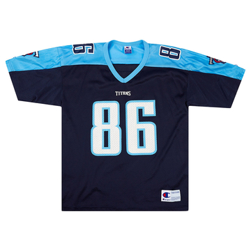 2000 Tennessee Titans Pickens #86 Champion Jersey (Home) M