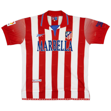1998-99 Atletico Madrid Home Shirt - 7/10 - (M)