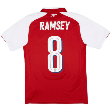 2017-18 Arsenal Home Shirt Ramsey #8 - 7/10 - (XS)