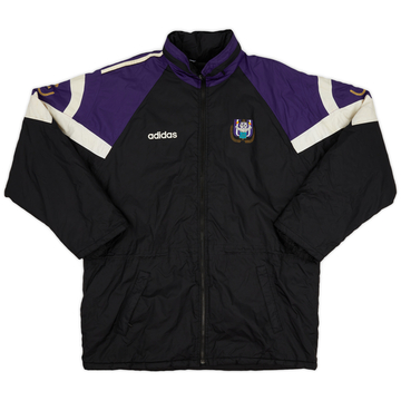 1997-98 Anderlecht adidas Padded Bench Jacket - 8/10 - (L)