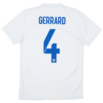 2014-15 England Home Shirt Gerrard #4 - 6/10 - (S)