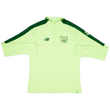 2018-19 Ireland New Balance 1/4 Zip Training Top - 7/10 - (M)