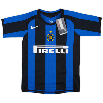 2005-06 Inter Milan Home Shirt (S.Boys)