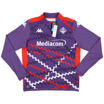 2024-25 Fiorentina Kappa 1/4 Zip Pre-Match Top