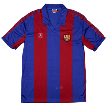 1984-89 Barcelona Home Shirt - 6/10 - (XL)