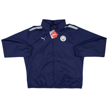 2021-22 Manchester City Puma Hooded Rain Jacket (XXL)