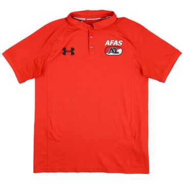 2018-19 AZ Alkmaar Under Armour Polo Shirt - 8/10 - (L.Boys)