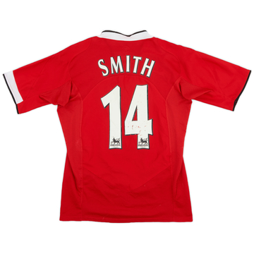 2004-06 Manchester United Home Shirt Smith #14 - 5/10 - (S)