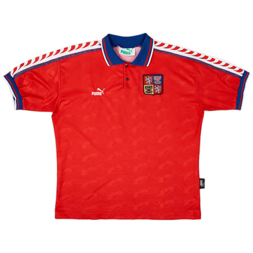 1996-98 Czech Republic Home Shirt - 7/10 - (XL)