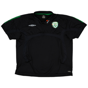 2004-06 Ireland Umbro 1/4 Zip Polo Shirt - 8/10 - (XL)