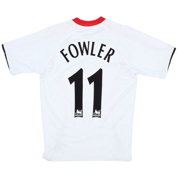 2005-06 Liverpool Away Shirt Fowler #11 - 7/10 - (S)