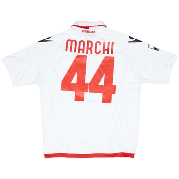 2010-11 Piacenza Match Worn Away Shirt Marchi #44