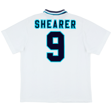 1995-97 England Home Shirt Shearer #9 - 6/10 - (XL)