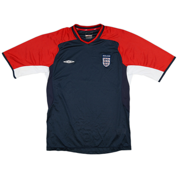 2005-06 England Umbro Training Shirt - 8/10 - (M)