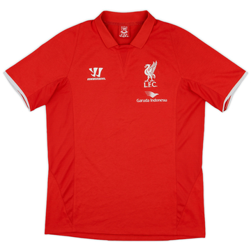 2014-15 Liverpool Warrior Polo Shirt - 8/10 - (M)
